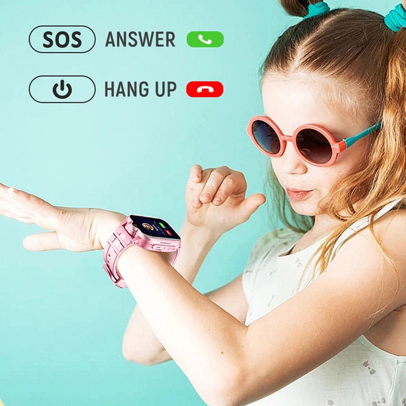 4G Kids Smart Watch GPS Position Video Call IP67 Waterproof
