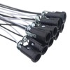 Rextin 10pcs E12 Light Socket adapter Candelabra Base Screw In