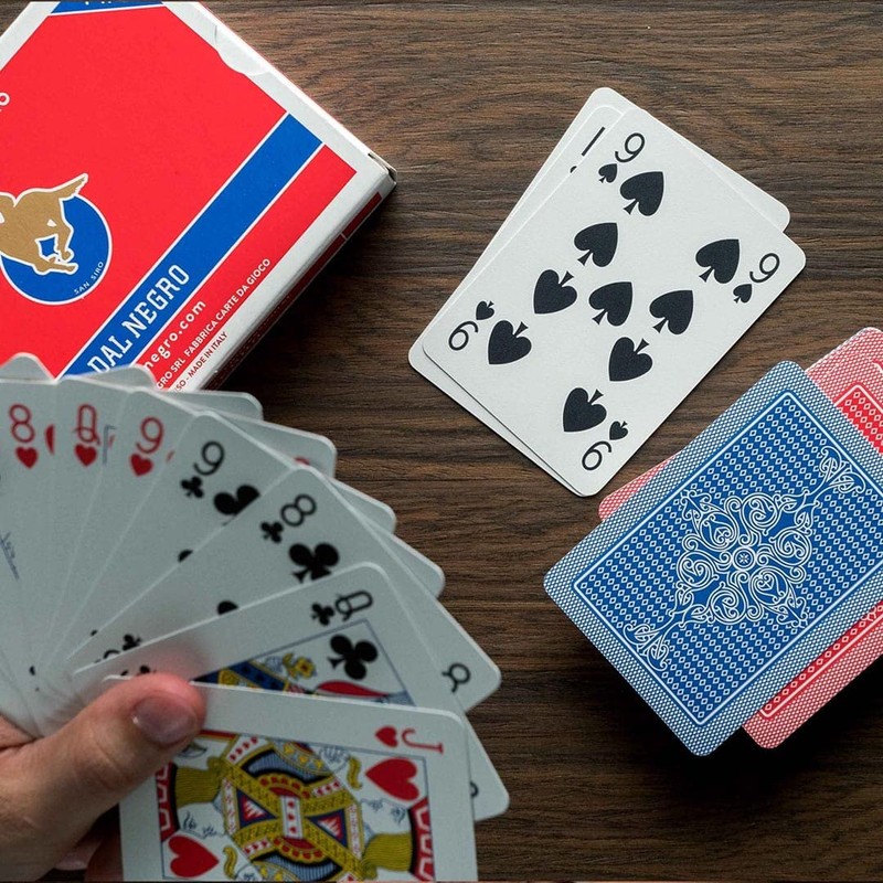 Dal Negro - 24129 Ramino San Siro Kunststoff Spielkarten