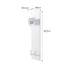 Yamazaki 4915 Magnetic Bathroom Drying Rod Holder, Set of 2,