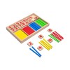 Natureich Montessori Mathematics Toy Material Made of Wood Disposable Table