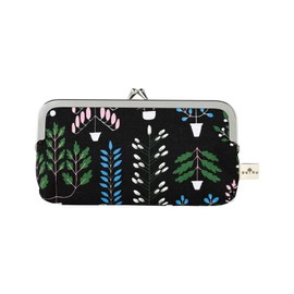 Marushin Polku 0545002100 Plant Boutique Nordic Cute, Women's, Metal Clasp, Pencil Case, Cosmetic Pouch