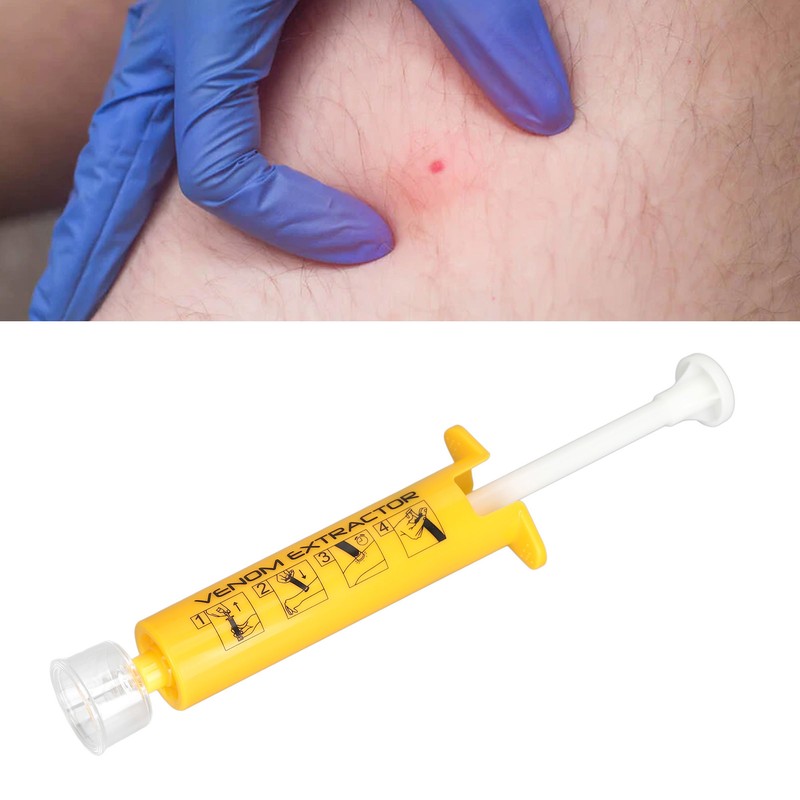 Bite Sting Extractor Kit Suction Tool Pump Insect Bug Bee