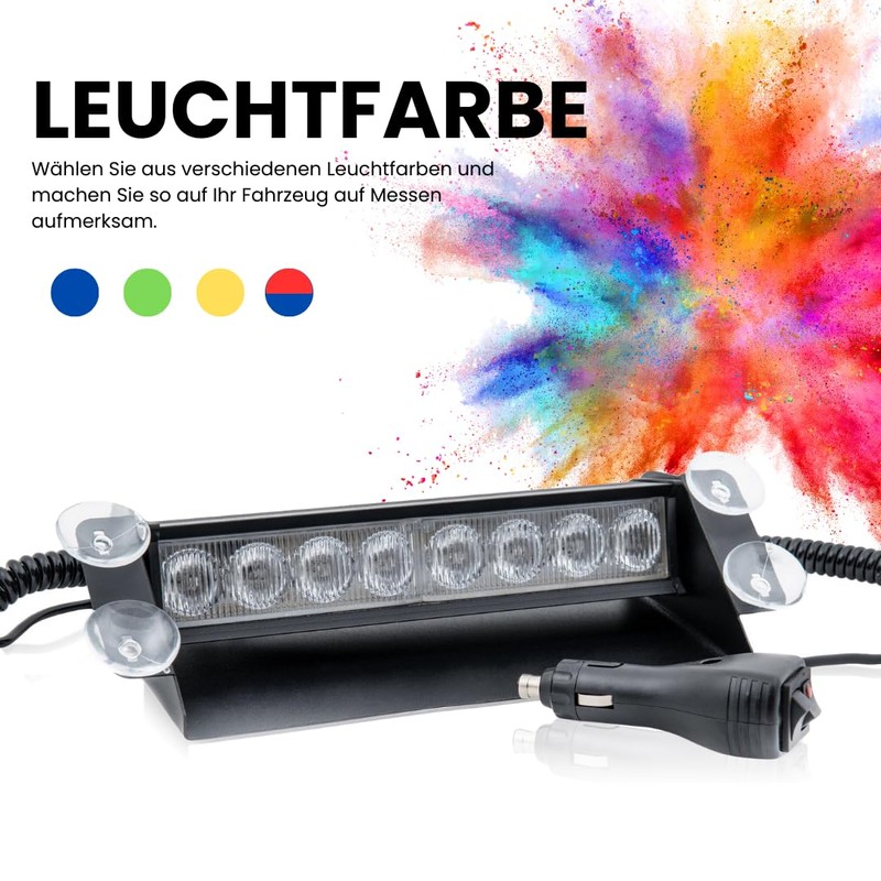 Front Flasher with Shovel – Blue Light, Warning Light