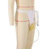 Urine Collector Bag 1000ml Reusable Skin Friendly Silicone Urine Drainage