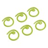 50PCS Metal Stitch Markers Spiral Markers Multifunctional Crochet Locking Hooks