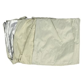 Lawn Mower Cover Heavy Duty 600D Oxford Cloth Waterproof Dustproof Universal Fit Push Mower Cover with Storage Bag Khaki