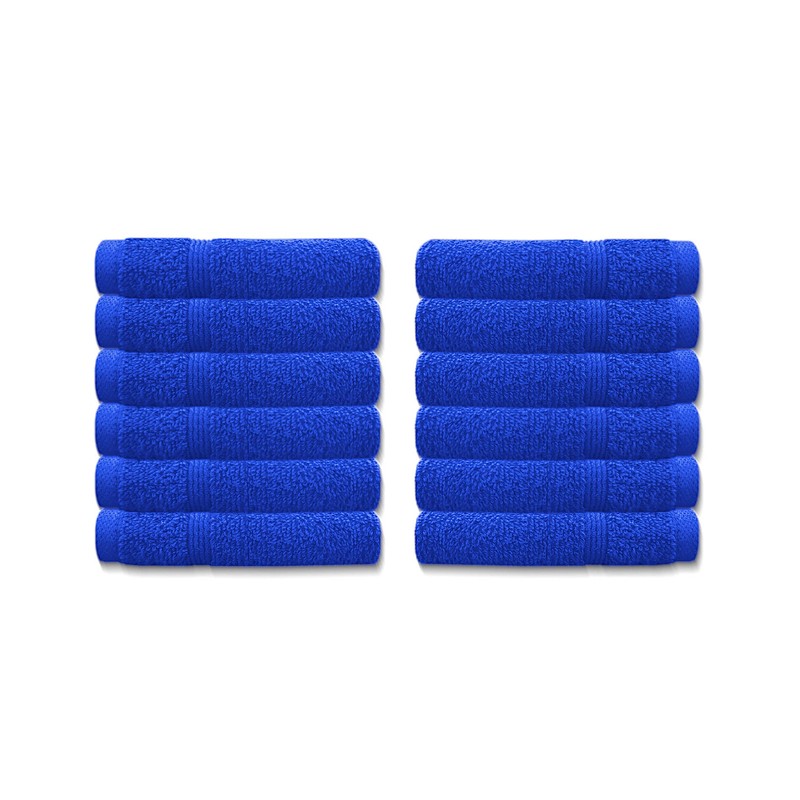 A & B TRADERS Premium Cotton Face Cloths Flannels Washcloth