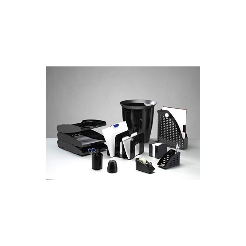 Durable Vivid Noteholder Plastic for Notes 90x90mm Black Ref 1701682060