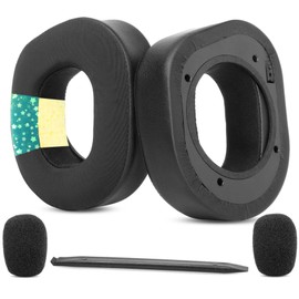 TaiZiChangQin Stealth 700 Gen 2 Cooling Gel Earpads Replacement Compatible with Turtle Beach Stealth 700 Gen 2 / Stealth 700 Gen 2 MAX Wireless Gaming Headset Ear Pads Cushions Ice Silk Fabric Black