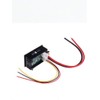 DC Voltmeter Ammeter Blue 100V 10A + LED Red Digital