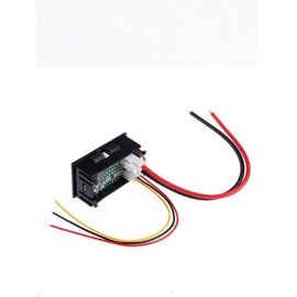 DC Voltmeter Ammeter Blue 100V 10A + LED Red Digital Voltmeter Double Amplifier Caliber