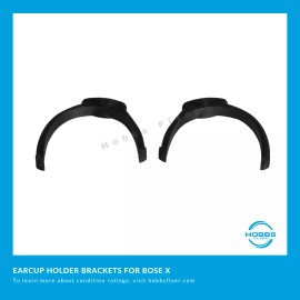 Hobbsflyer.com Bose X Aviation Headset Earcup Bracket Repair Kit Left & Right Yoke Stirrup