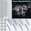 BIGLKNM Exhaust Mainfold Bolt Kit Compatible with Ford F250 F350,