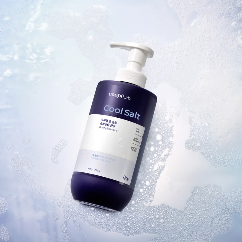 Dr.G Scalp Lab Cool Salt Scaling Shampoo 500g+Refill 500g+100g /
