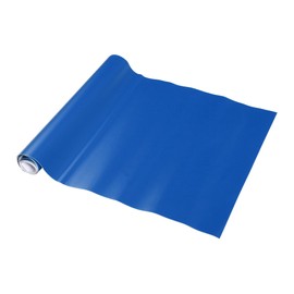 VekAuto 1 Pc Car Wrap Film 1 ft x 59.84 Inch Vinyl Wrap Cover Universal Car Protective PVC Matte Blue Exterior Interior