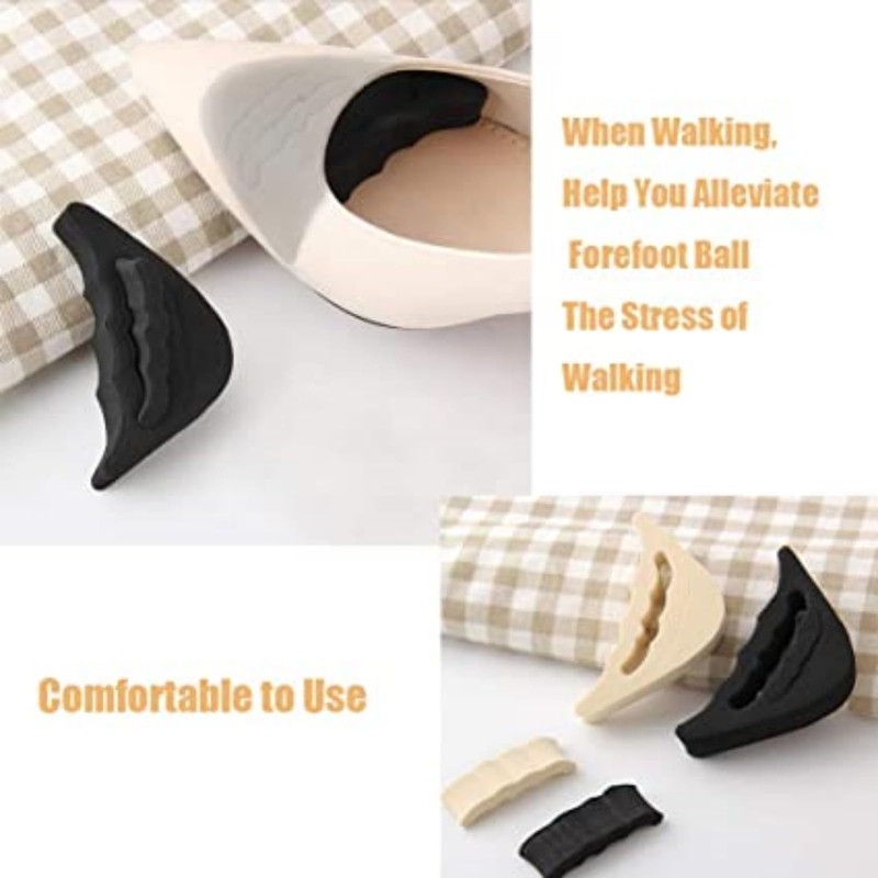 6 Pairs Toe Filler Inserts, Adjustable Shoe Filler, Adjustable Toe