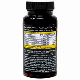 Acidophilus Complex - with Billions of Active Cultures. Probiotics for Adults