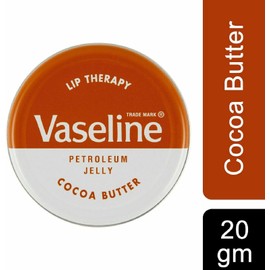 Vaseline Lip Balm Petroleum Jelly 20g Lip Therapy. Cocoa Butter, Aloe, Rosy Lips and Original Flavour. Soothes Dry Lips (Pack of 4)