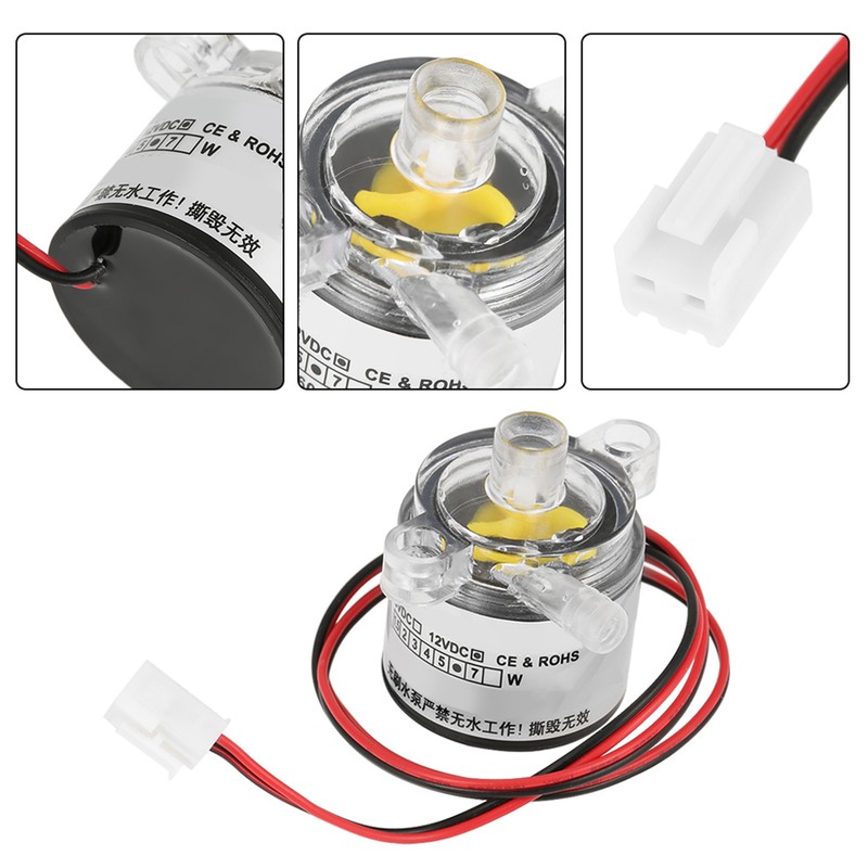 1pc Mini 12V DC 6W Food Grade Submersible Brushless Water