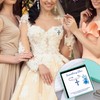 Bmpzery Something Blue Gift for Bride, Bridal Bouquet Charm -