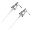 2Pcs Soap Dispenser Pump,304 Stainless Steel Liquid Soap Dispenser Replacement