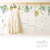 Square Shop Wall Sticker Mimosa mws0737 Decorative Interior Decoration Decoration