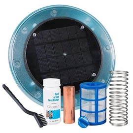 Sunshine Solar Pool Floating Purifier Ionizer Treats up to 35,000 Gallons, Keeps Pool Crystal Clear and Reduces Chlorine Usage!