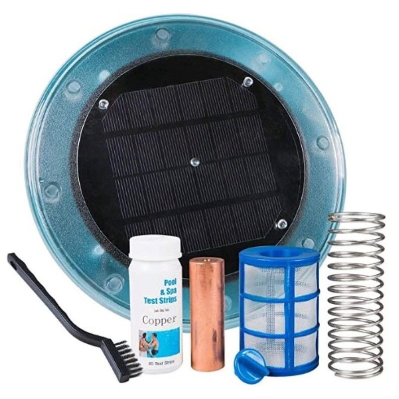 Sunshine Solar Pool Floating Purifier Ionizer Treats up to 35,000