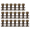 20set Brass Rivets Bronze Wear Resistance Luggage Hardware Accessories for