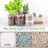18lb Mix Rocks for Plants in Door -Mix Perlite,Maifanitum Stones,Zeolites