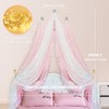 LIANGQIANJIN Bed Canopy for Girls, a New Princess Lace Design