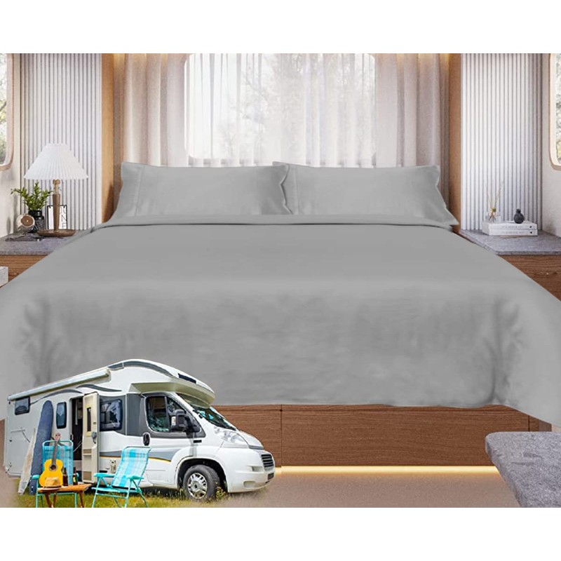 RV Bunk 42 x 80 Sheet Set, 4-Piece Bed Sheets