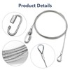 2Pcs Lift Cable Replacement for Gorilla Lift with EZ Spring