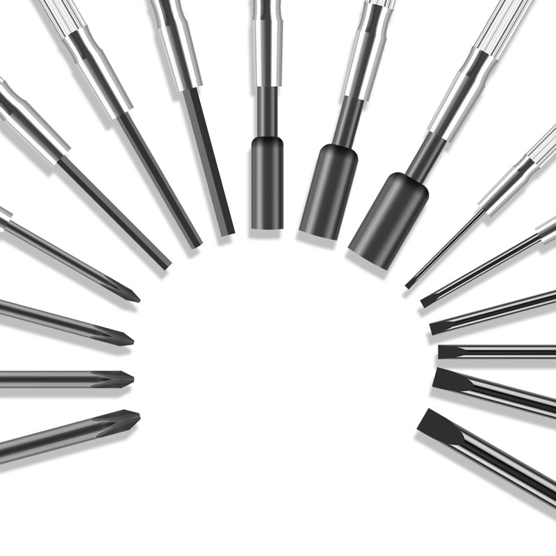 GZEINB 17 in 1 Mini Precision Mechanic Screwdriver Set, Watchmaker