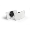 Durable Name Badges Convex with Combi-Clip for Pin or Clip