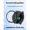 UYRUREL Case for Garmin Forerunner 570 47mm Smart Watch, PC