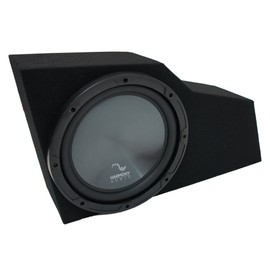 Harmony Audio HA-R124 Subwoofer Bundle with Single 12" Sub Box Enclosure Compatible with 2002-2009 GMC Envoy SUV
