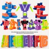 26 Pieces Alphabet Robots for Kids Alphabet Learning Toys, Alphabots