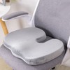 Large Memory Cushion Thicken Breathable Plush Desk Chair Cushion for