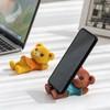 KNBG Cell Phone Stand, Cute Bear Cartoon Desk Tablet Holder