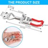 6 Pack Toggle Latch Clamp 4001, Adjustable Latch, Smoker Clamps