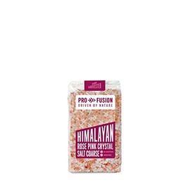 Profusion Organic Himalayan Rose Pink Crystal Salt Coarse, 500g