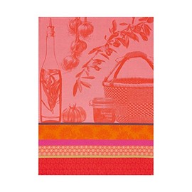 Le Jacquard Francais 20874 Tea Towel Saveurs De Provence Watermelon 60x80 24"x31" Cotton