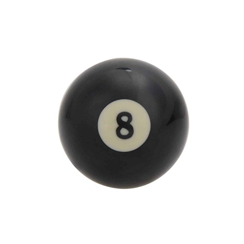 Homegames Pool Table Ball BLACK No.8 Pub Style 2" Inch