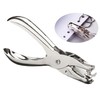 Yingjie Single Hole Punch, 3mm, Silver, Plastic, Manual, 1 Hole,