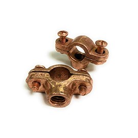 ICS Industries - 3/8" COPPER PLATED SPLIT RING HANGER (25 PACK)