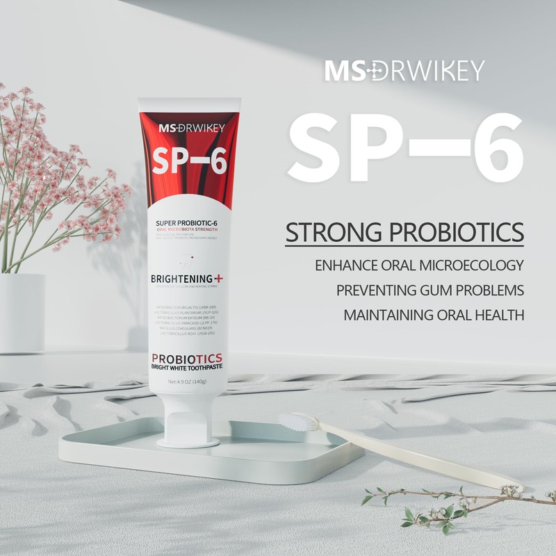 MSDRWIKEY MSDRWIKEY SP-6 Probiotic Whitening Toothpaste - Enhanced Formula with