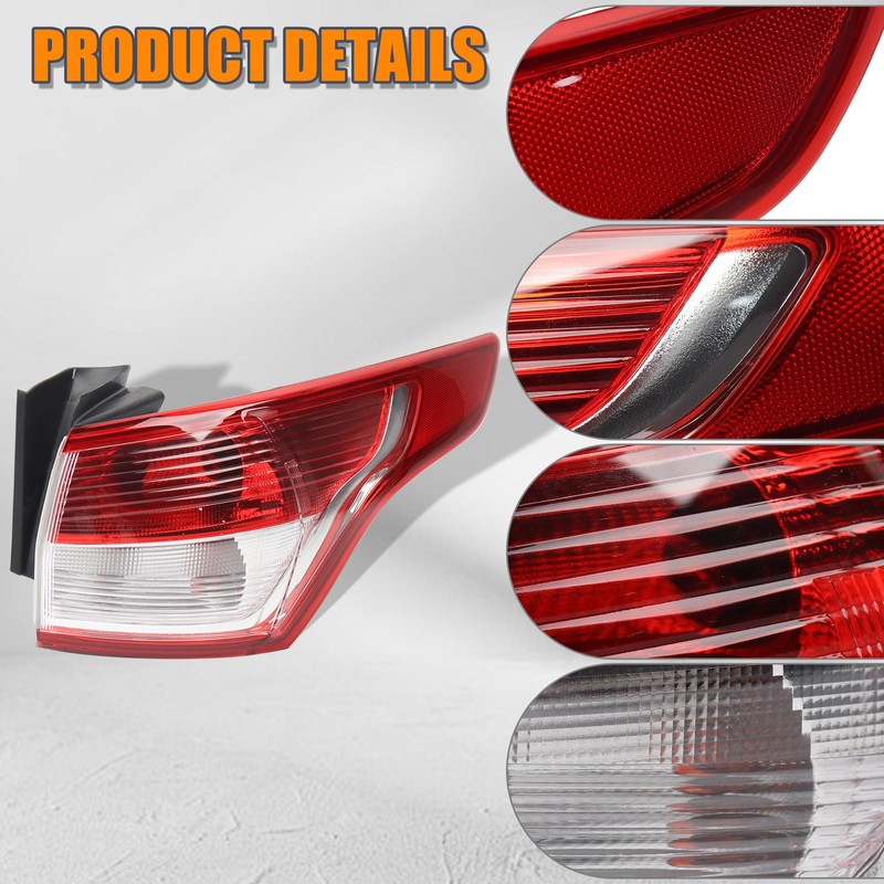 YEQSHNG Tail Light with Bulb Assembly Compatible With 2013 2014