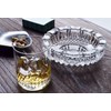 TOYOSASAKI GLASS (東洋佐々木ガラス) Glass Tabletop Ashtray Made in Japan P-05507-JAN